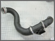 Stock Sprinter Intercooler-to-intake hose & sensor assembly with metal end