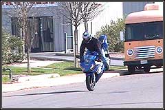 R1 Stoppie